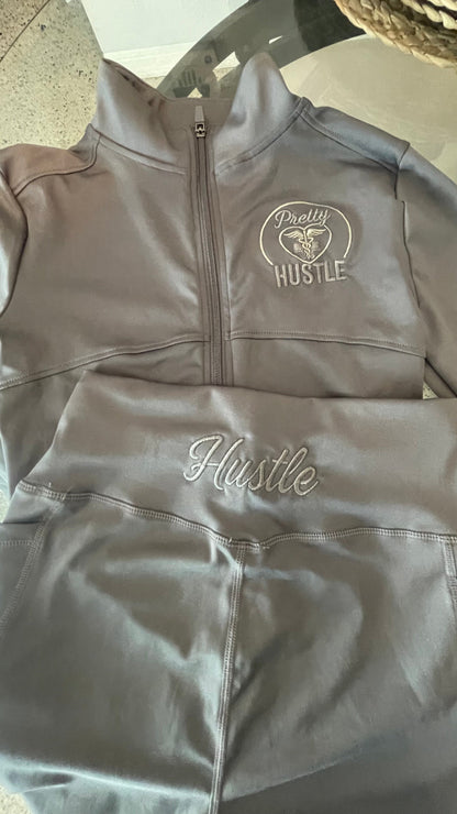 Pretty Hustle Full-Zip Flare Set