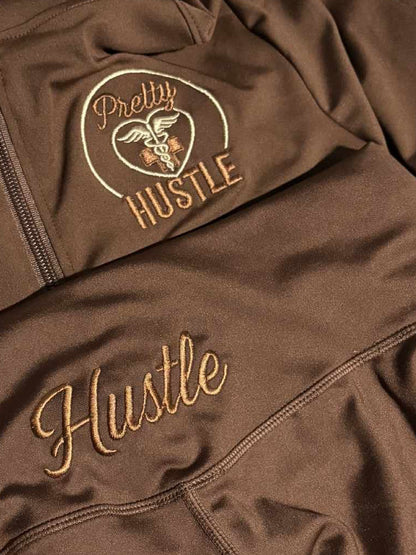 Pretty Hustle Full-Zip Flare Set